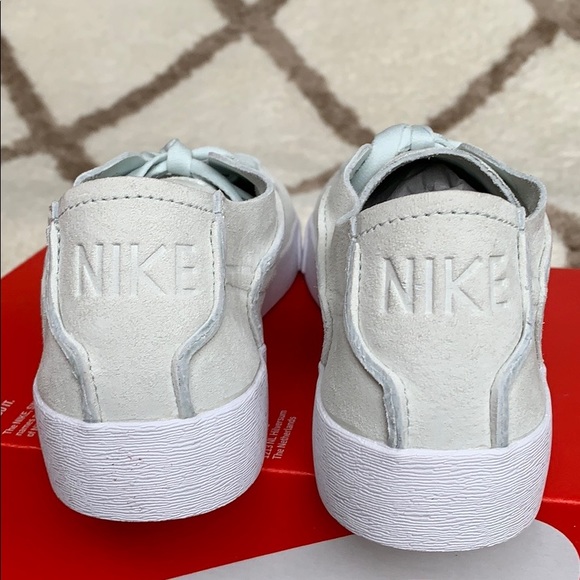 NIKE W BLAZER LOW DECON GHOST AQUA/GHOST AQUA-WHIT - Picture 10 of 16